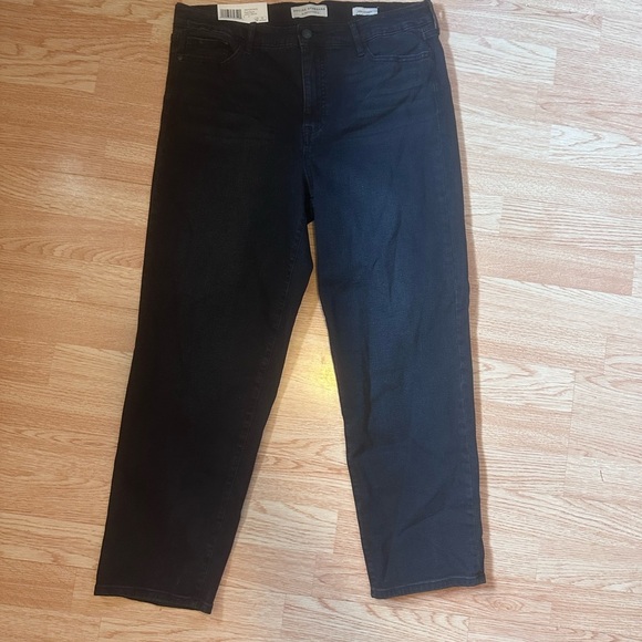 Blue Slim Straight Jeans Classic Fit Social Standard NWT Size 14 - Picture 3 of 7